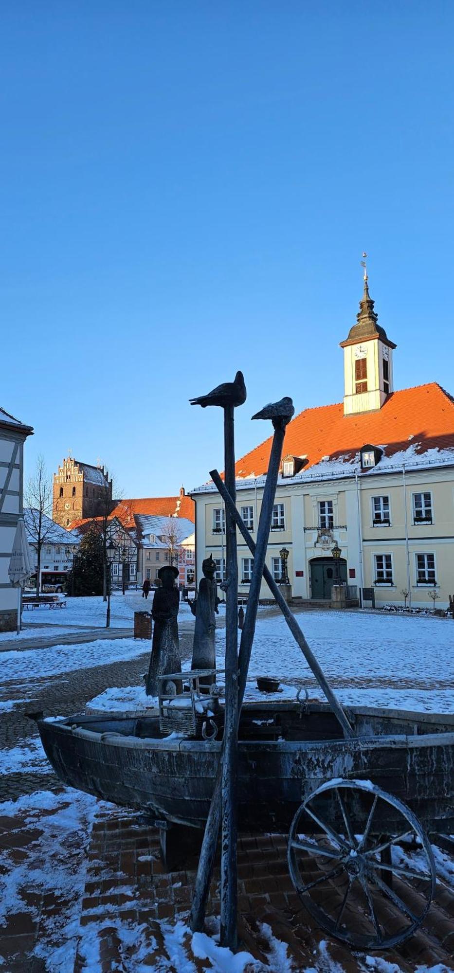 Ferienhaus In Der Historischen Altstadt Von Angermuende Angermunde Esterno foto